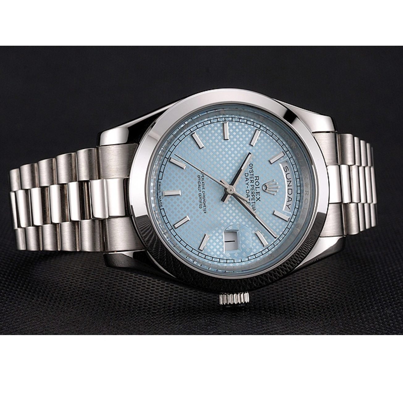 Good Copy Rolex Watches And Case Blue Date 40 Steel Rolex Stainless Ice Day Dial Bracelet 0518
